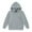 Grey, variant on Tiijoy Toddler Girls' Pullover Hoodie Kids Casual Sports Hooded Sweatshirt, Sizes 2-3