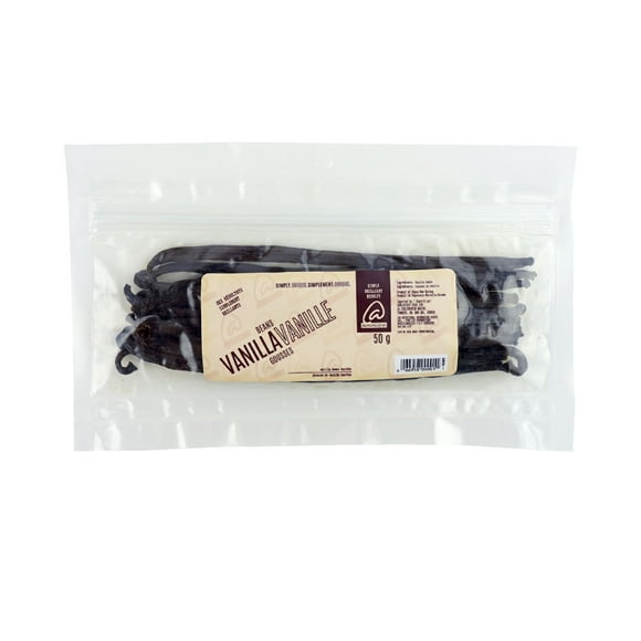 Almondena Premium Gourmet Madagascar Bourbon Vanilla Beans, 50g (1.76oz) | Product of Madagascar, 12 to 16 Beans