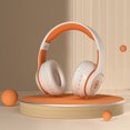 thumbnail image 3 of Bluetooth Headphones, 120H Playtime Headphones Wireless Bluetooth with 3 EQ Modes, Low Latency, Hands-Free Calls, Over Ear Headphones for Travel Home Office Cellphone PC, 3 of 5