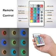 thumbnail image 7 of Kiven Led Wooden Wall Lamp, Battery Operated Wall Lights with RGB Mode,Dimmable,Set of 2 Modern Corner Lights, 7 of 7