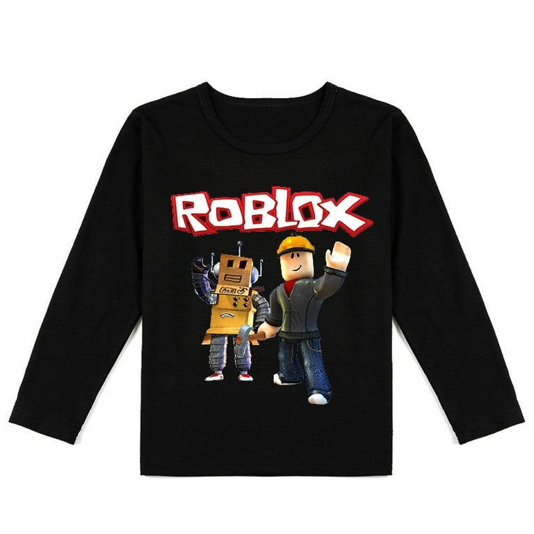 Bzdaisy ROBLOX T-Shirt - Perfect for Gaming Fans - Cool Design and  Comfortable Fit - Boys and Girls Ages 4-11 