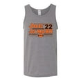 thumbnail image 2 of Wild Bobby Cincinnati Football Joe Ja'Marr 22 Sports Men Graphic Tank Top, Heather Grey, Small, 2 of 5