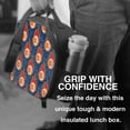 thumbnail image 6 of Picia American Football and Fire Flames Lunch box Lunch bag for men women Large capacity Lunchbox Reusable Lunch bags Insulated Lunch bag Lunch box cooler, 6 of 9