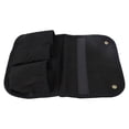 thumbnail image 1 of Storage Bag, Armrest Chair Wheelchair Hanging Side Pocket Bag Canvas Double Layers Side Hanging Pocket for , Tablet, Cellphone, Remote Control, Books & Water Bottle, 1 of 7