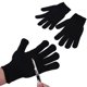 thumbnail image 4 of Guantes de seguridad de trabajo resistentes a cortes y mangas de brazo Alambre de acero inoxidable protector anti-cortes para carnicero constructor jardinero Noticed JJ14603-00B, 4 of 6