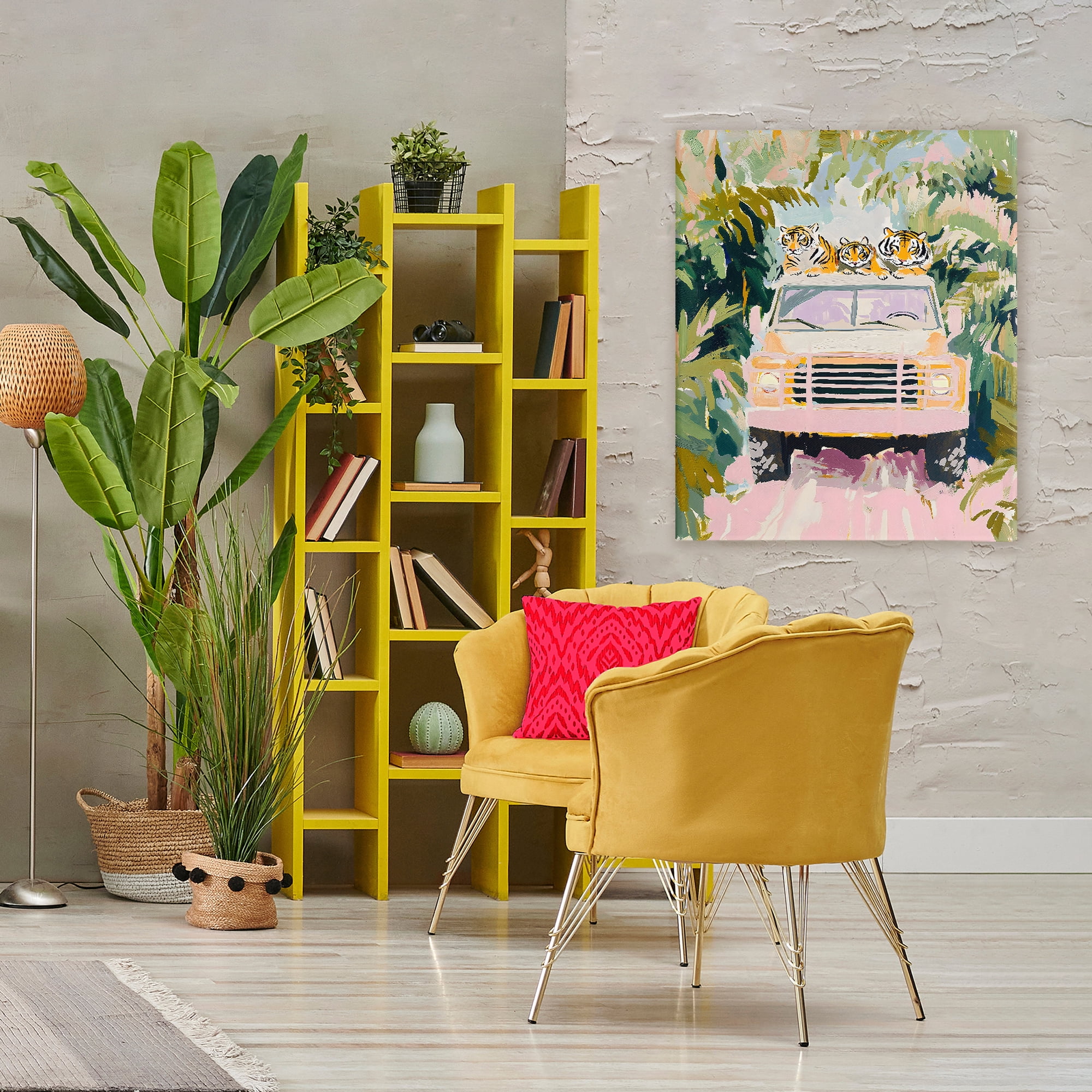 Stupell Industries Safari Trip Tiger Trio Canvas Wall Art, design by The Prints Vibe