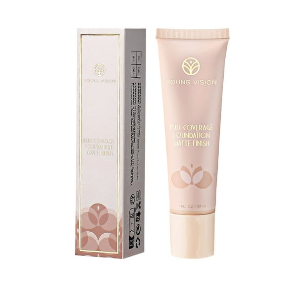 Base de maquillaje líquida de 30 ml, nueva base de maquillaje, corrector en crema, mate, de larga duración, aceite, base de maquillaje líquida suave.