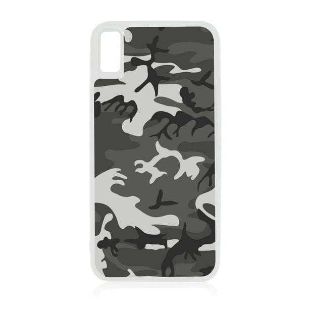 Camo Iphone X10 Cases Camouflage White Rubber Case For Iphone Xr