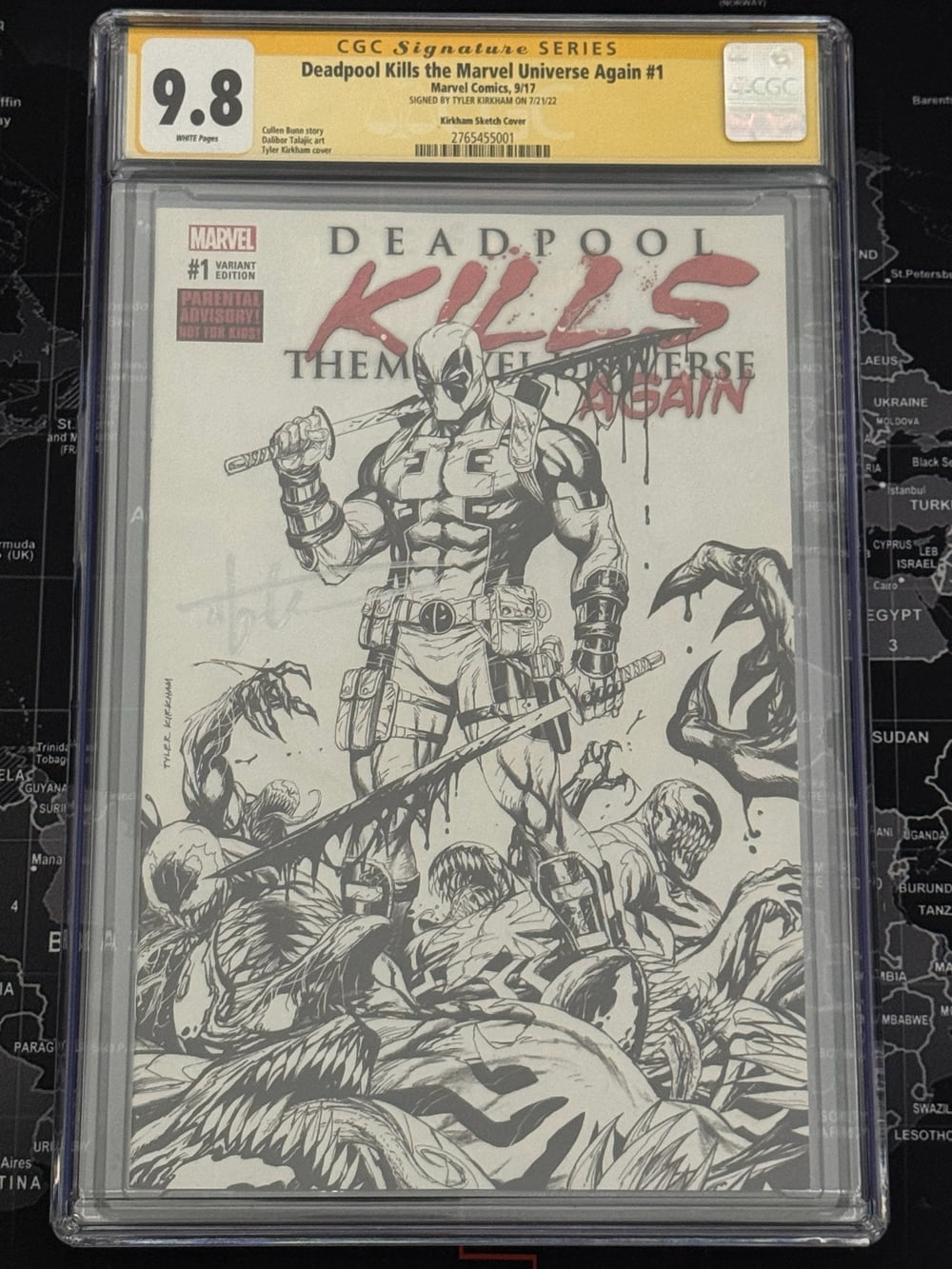Cover of Deadpool Kills the Marvel Universe Again #1