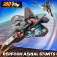 thumbnail image 3 of Avión a control remoto BEZGAR Jet Fighter con volteretas de 360°, 3 of 8