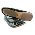 thumbnail image 2 of Fit In Clouds Black Sequin Sparkle Portable Foldable Flats Shoes for Women - Black Sequin 8, 2 of 4