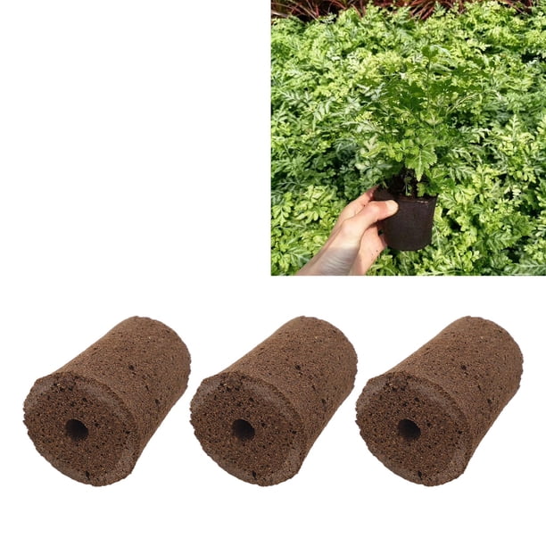 Bloque de Plánntulas Bloque de Plantación de Turba para Germinación de Plantas Hidropónicas Sin suelo 50 piezas