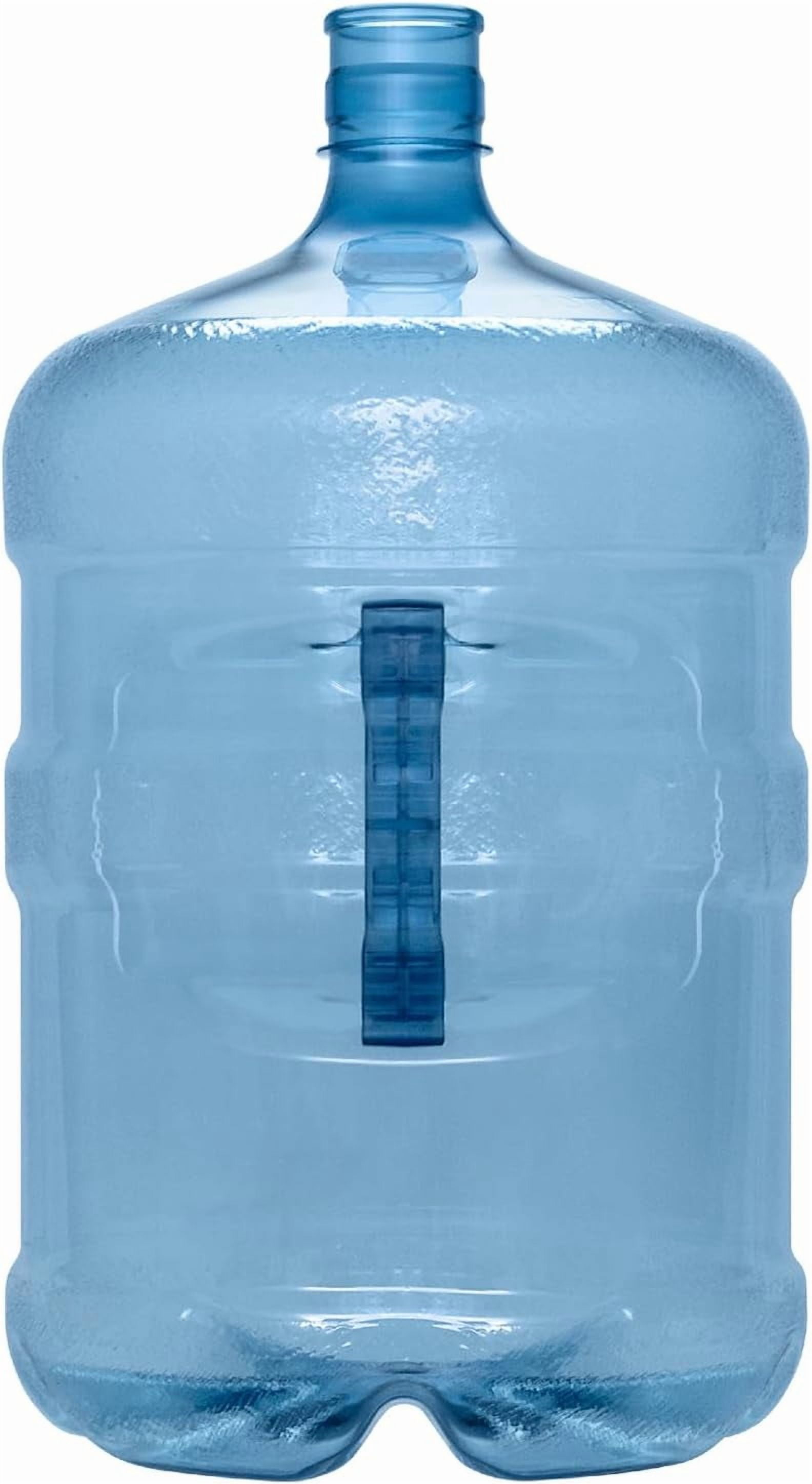 Reusable 5 Gallon BPA-Free Plastic Water Bottle with Crown Cap