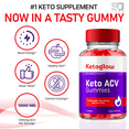 thumbnail image 4 of Keto Glow Keto Apple Cider Vinegar Gummies Max Strength ACV Supplement 120 Gummies, 4 of 9