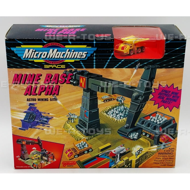 Micro Machines Space Series Mini Base Alpha Astro Mining Site
