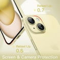 thumbnail image 4 of JETech Ultra Slim (0.35mm Thin) Case for iPhone 15 6.1-Inch, Camera Lens Cover Full Protection, Lightweight Matte Finish PP Hard Minimalist Case, Support Wireless Charging (Yellow), 4 of 6