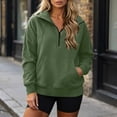thumbnail image 6 of Womens Sweatshirt 1/4 Half Zip Pullover Casual Long Sleeve Lightweight Workout Sweatshirts Tops Y2k Winter Zip Up Jackets Oversized Tops Clothes 2026, 6 of 6