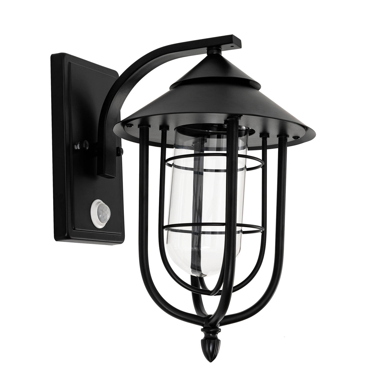 Outdoor Sensor Wall Light Exterior Garden Hallway Wall Lighting Wall Lamp IP65 for the Porch, Front Door, Garage, Backyard, Doorway, Garden, Courtyard, Hallway (Bulb Not Included)