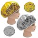 thumbnail image 2 of Gorro de ducha aislante térmico, gorro de pelo de papel de aluminio, impermeable, elástico, color plateado para mujer., 2 of 5