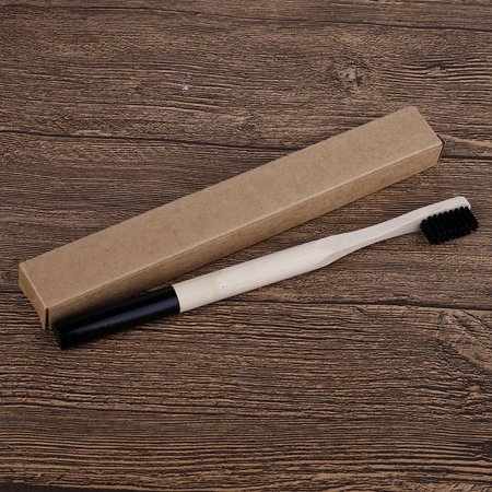 Eco Friendly Bamboo Toothbrush Medium Bristles Biodegradable Oral Care Adults Toothbrushes