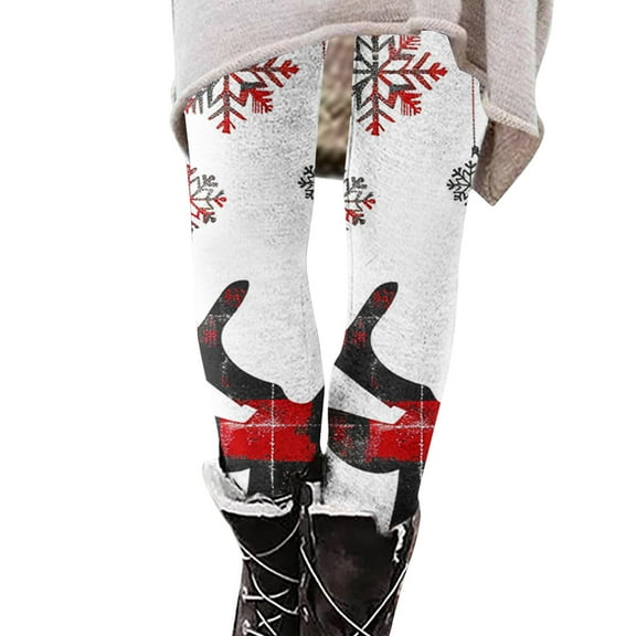 YABCSAZ Fleece Lined Leggings for Women Thermal Warm Winter Tights Yoga Pants High Waisted Butt Lifting Tummy Control Long Pants for Workout Running,Christmas Gifts for Women