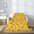 thumbnail image 2 of Sikiie Honeycombs Cozy Flannel Fleece Throw Blanket: Lightweight & Thick for All Seasons - Perfect for Women, Men, & Kids"50"x40", 2 of 6