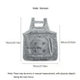 thumbnail image 3 of Super Soft Cat Cuddling Apron with Bib - Anti-Shedding & Hair-Proof Pet Holding Clothes for Cats, Easy Clean Wearable Blanket for Cat Owners (1*Clothes), 3 of 5