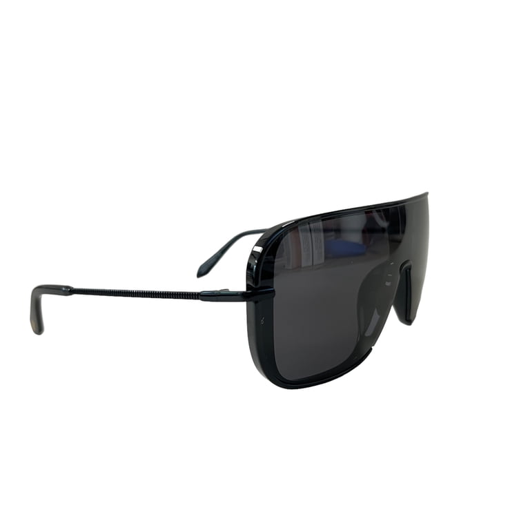 Quay Australia Shield Sunglasses in Black with Smoke Lenses BALANCE Shield Sunglasses for Women – Quay Australia main image 3