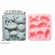thumbnail image 2 of Molde de silicona for cubitos de hielo de 6 cavidades con tema de playa de verano, molde for pastel de chocolate con forma de animal for hornear y hacer hielo, 2 of 2