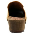 thumbnail image 5 of KLÄGN Elin Wood Open Back Full Grain Oiled Leather Clogs, 5 of 8