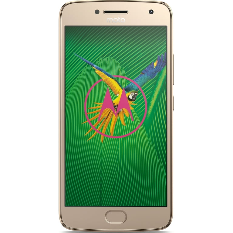 Motorola Moto G5 Plus 32GB Unlocked Smartphone, Fine Gold