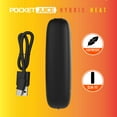 Pocket Juice Hybrid Heat, USBRechargeable Hand Warmer and 5200mAh Portable Power Bank