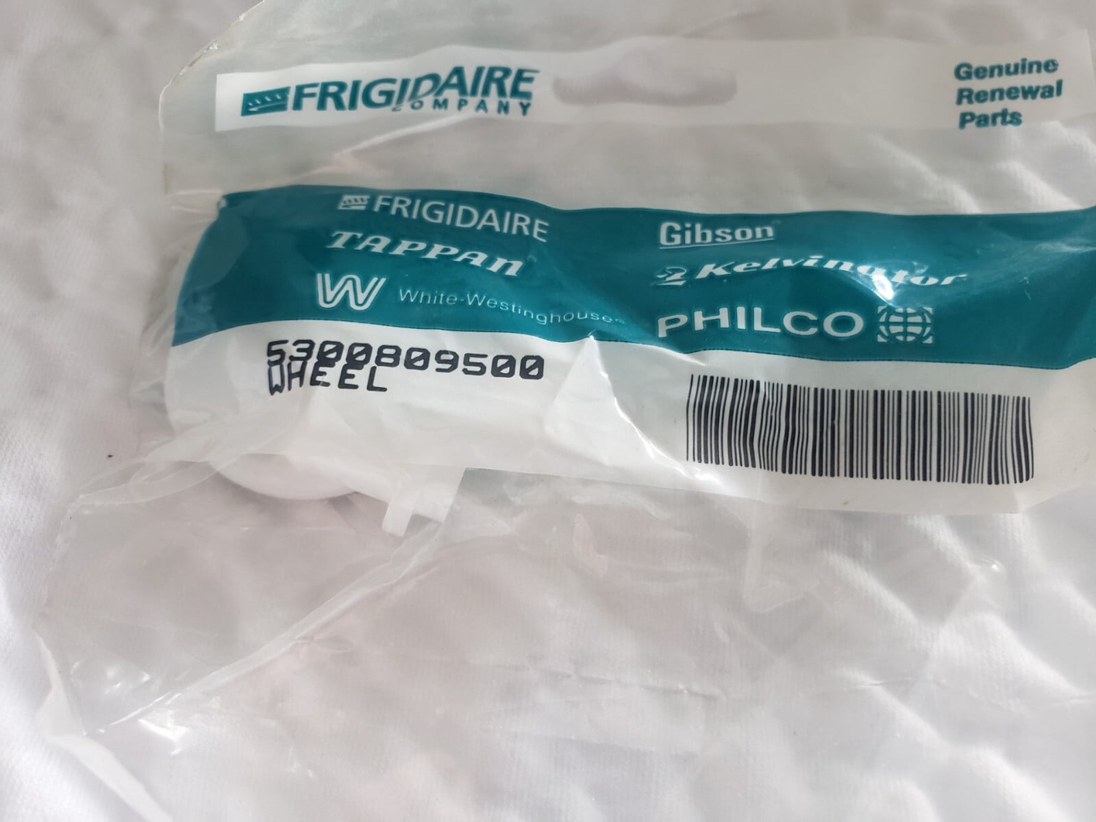 Frigidaire Dishwasher Dishrack Roller 5300809500
