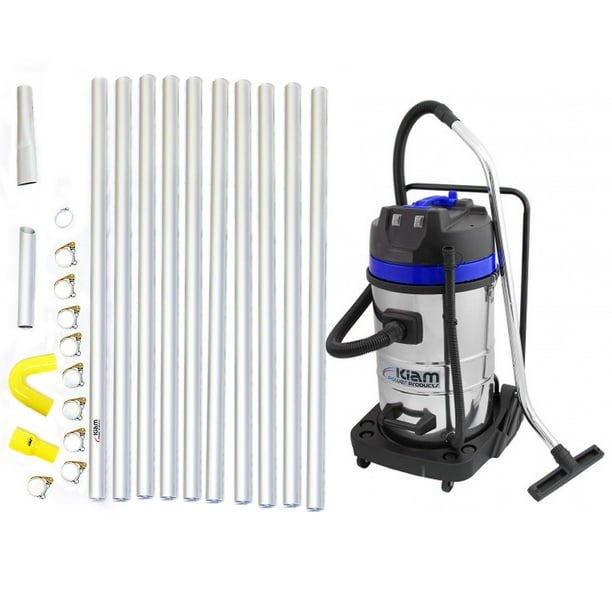 GutterProVac 40ft (three story) Gutter Cleaning Vacuum System, 2.7 HP