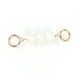 thumbnail image 1 of Fancy Pearl Belt Small Bag Accessories Blanco Imitación Pearl Universal Valentines Día Decoración de cumpleaños Regalos para Mujeres Oro seitruly AP004770-01, 1 of 6
