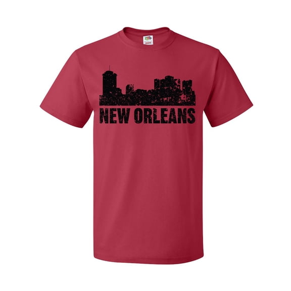 Inktastic New Orleans Skyline Grunge T-Shirt