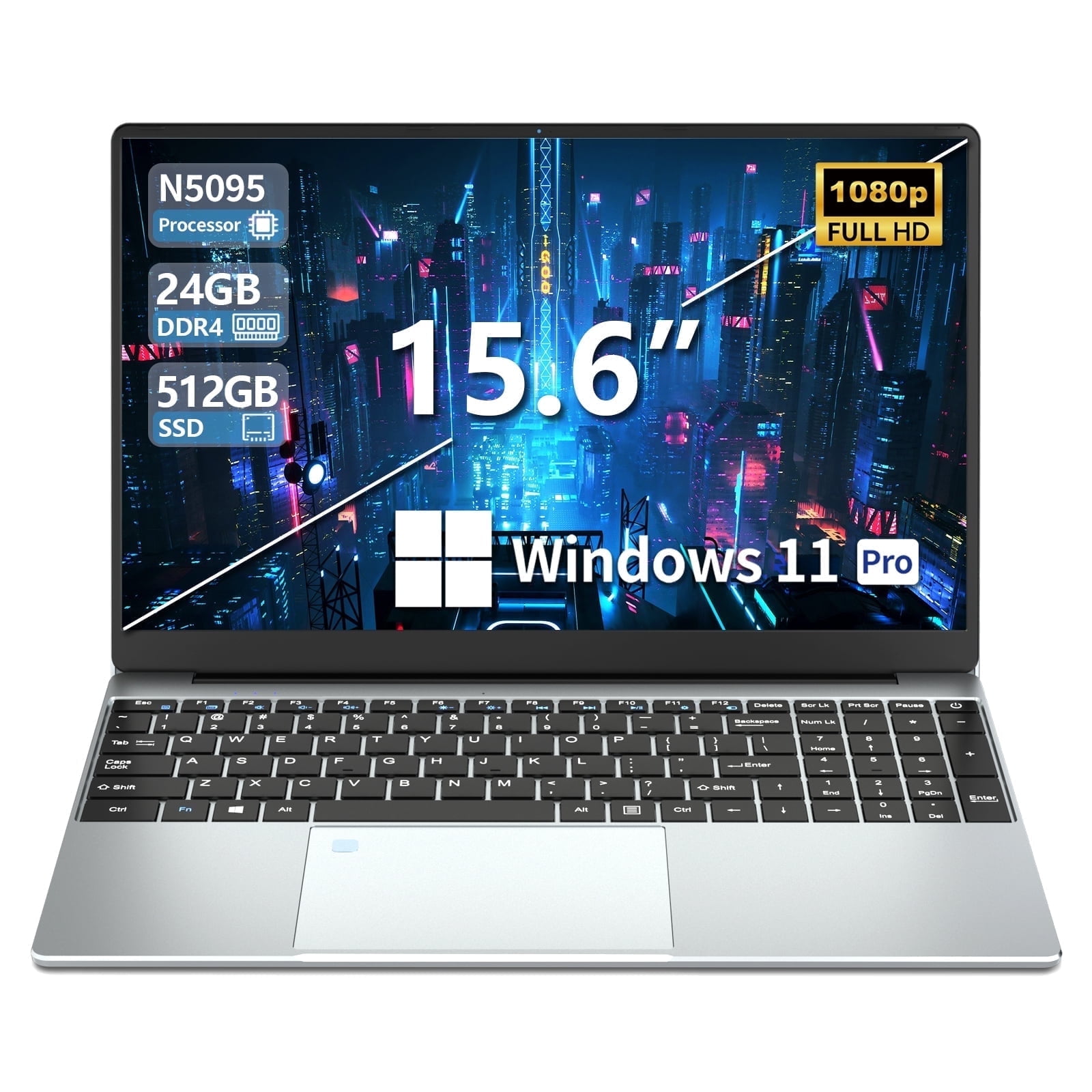 15.6'' AEEZO Laptop, Intel Celeron N5095, 12GB DDR4, 512GB SSD, FHD IPS, Bluetooth 4.2, WiFi - Walmart.com 15.6'' AEEZO Laptop, Intel Celeron N5095, 12GB DDR4, 512GB SSD, FHD IPS, Bluetooth 4.2, WiFi - Walmart.com
