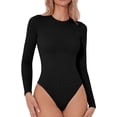 thumbnail image 1 of T-shirt Basique à Manches Longues Sans Coutures pour Femmes, 1 of 6