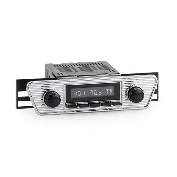 RetroRadio Compatible with 1955-73 Volkswagen Karmann Ghia Features Include Bluetooth, HD, SiriusXM Ready, AM/FM LCB-M4-306-36-76VW1