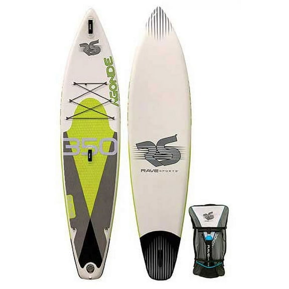 Rave Sports Agonde 350 11’6” iSUP Borealis Lime Inflatable Stand Up Paddle Board