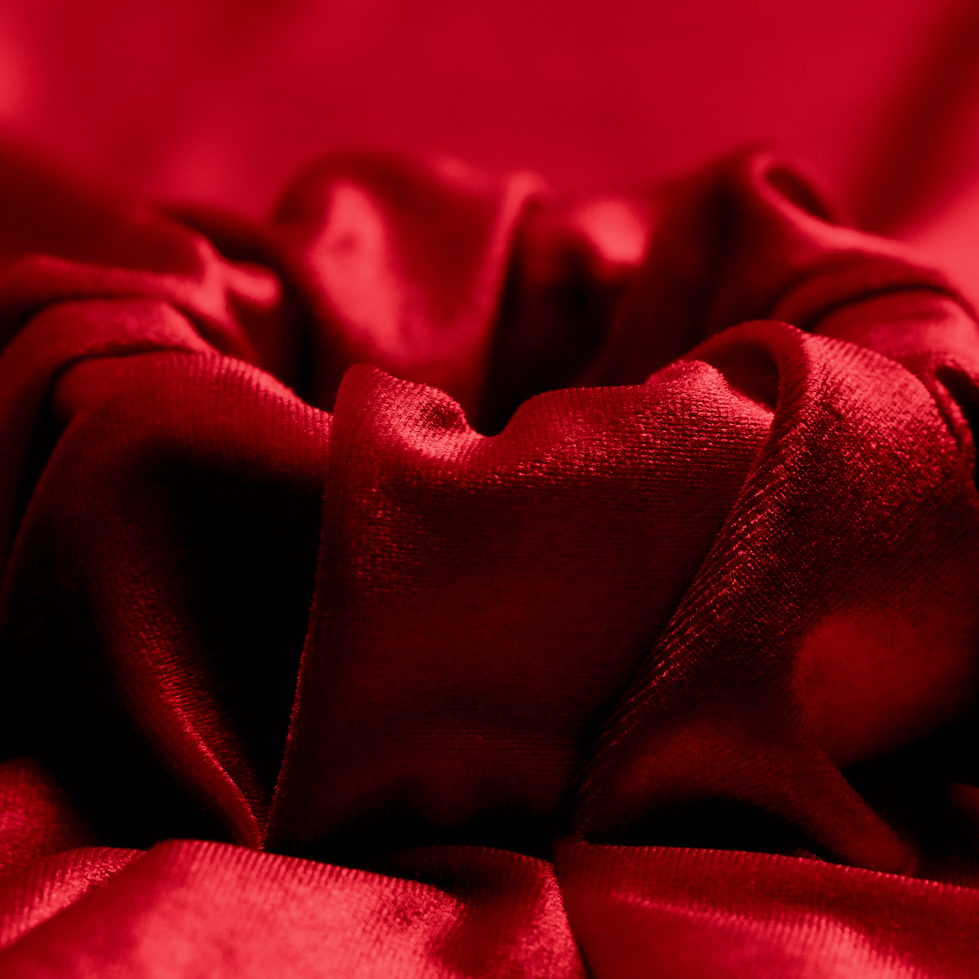 Ice Fabric Stretch Velvet Fabric by the Yard - 60" Wide Soft Stretchy Fabric for Sewing Clothes, Apparel, Costume, Crafts - 90% Polyester 10% Spandex - Red - 4 Yards