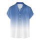 thumbnail image 4 of Camisas de Manga Larga para Hombres Moda Casual Impresión Cuello de Vuelta Blusa Transpirable para Diario Y de Negocios, 4 of 6