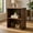 Rustic Brown, variant on Resenkose 2-Cube Adjustable Bookcase with 5-Position Shelves, Free-Standing Home Storage Unit, Brown
