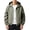 Army Green, variant on Abomasnow Men's Hooded Softshell Jacket Waterproof Lightweight Insulated Windbreaker Fleece Lined Rain Shell Jacket with Pockets