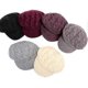thumbnail image 5 of Women Knitted Hat Knit Visor Beanie Hats Beret Cap Warm Ski Caps For Winter, 5 of 5