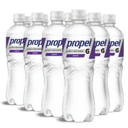 Propel, Grape, Zero Calorie Water Beverage with Electrolytes and Vitamins CandE, 24 Fl Oz (Pack of 12)