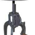 thumbnail image 4 of HomeRoots 493241 19 x 18 x 18 in. Inndustrial & Industrial Metal Round End Table, 4 of 5