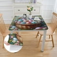 thumbnail image 2 of Acheng Easter Eggs Flowers Grass Square Table Cover 100% Polyester Fiber Easter 46*46, 2 of 8