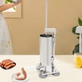 thumbnail image 5 of Stainless Steel Manual Sausage Maker ,3.5L Vertical Meat Sausage Stuffer Machine with 8 Filling Tubes for Professional Commercial Kitchen and Home Use, 5 of 12