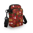 thumbnail image 3 of XYZCANDO Christmas Tree Small Crossbody Cellphone Bags for Women Mini Messenger Phone Handbag Shoulder Purse Portable Money Case with Strap Lightweight for Running Yoga Hiking, 3 of 7